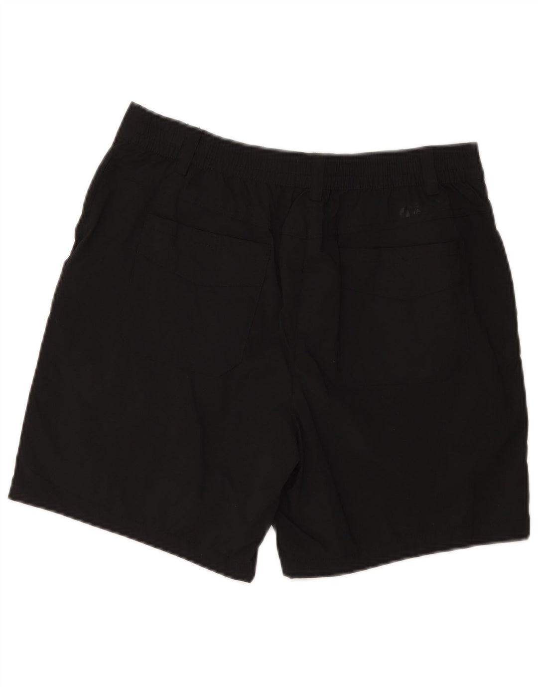 Mountain Warehouse Womens Chino Shorts UK 12 Medium W30 Black Polyester