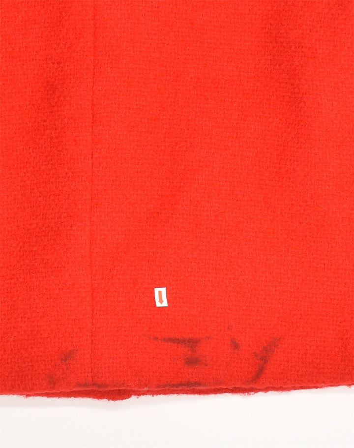 VINTAGE Womens Overcoat UK 18 XL Red Wool | Vintage Vintage | Thrift | Second-Hand Vintage | Used Clothing | Messina Hembry 