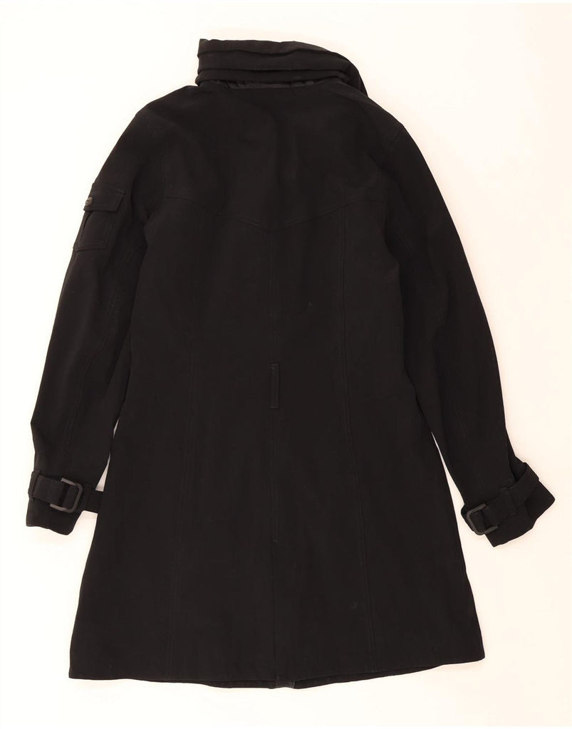 BERGANS Womens Overcoat UK 16 Large Black Polyamide Vintage Bergans and Second-Hand Bergans from Messina Hembry 