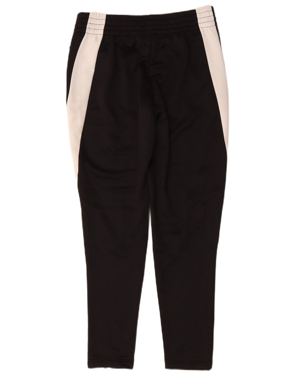 Adidas Womens Tracksuit Trousers UK 10 Small Black Colourblock Polyester