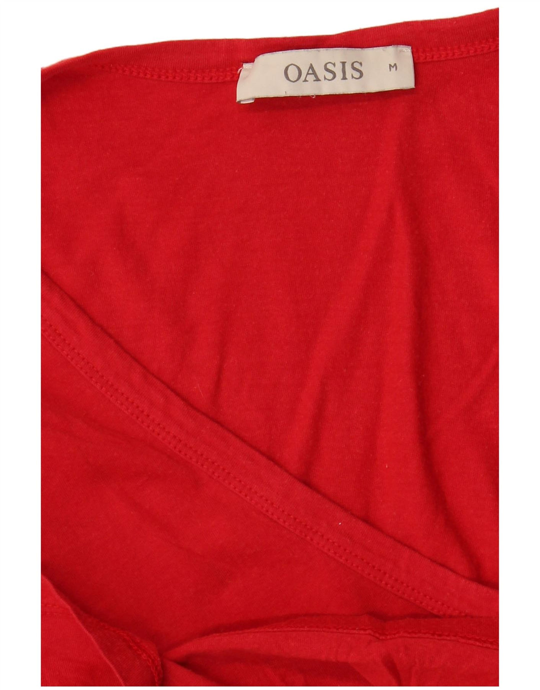 OASIS Womens T-Shirt Top UK 14 Medium Red