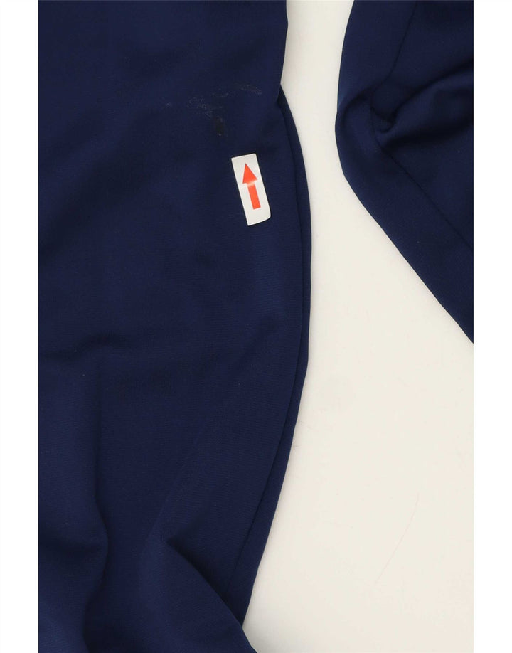 Adidas Mens Tracksuit Trousers Joggers Medium Navy Blue Polyester