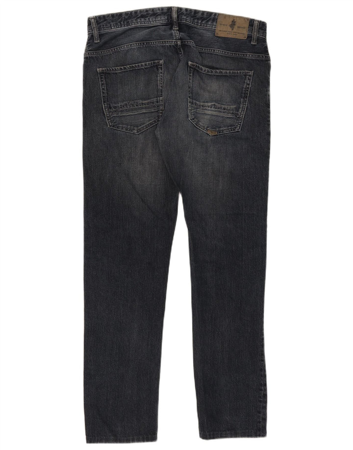 Marlboro Classics Mens Slim Jeans W34 L30 Navy Blue