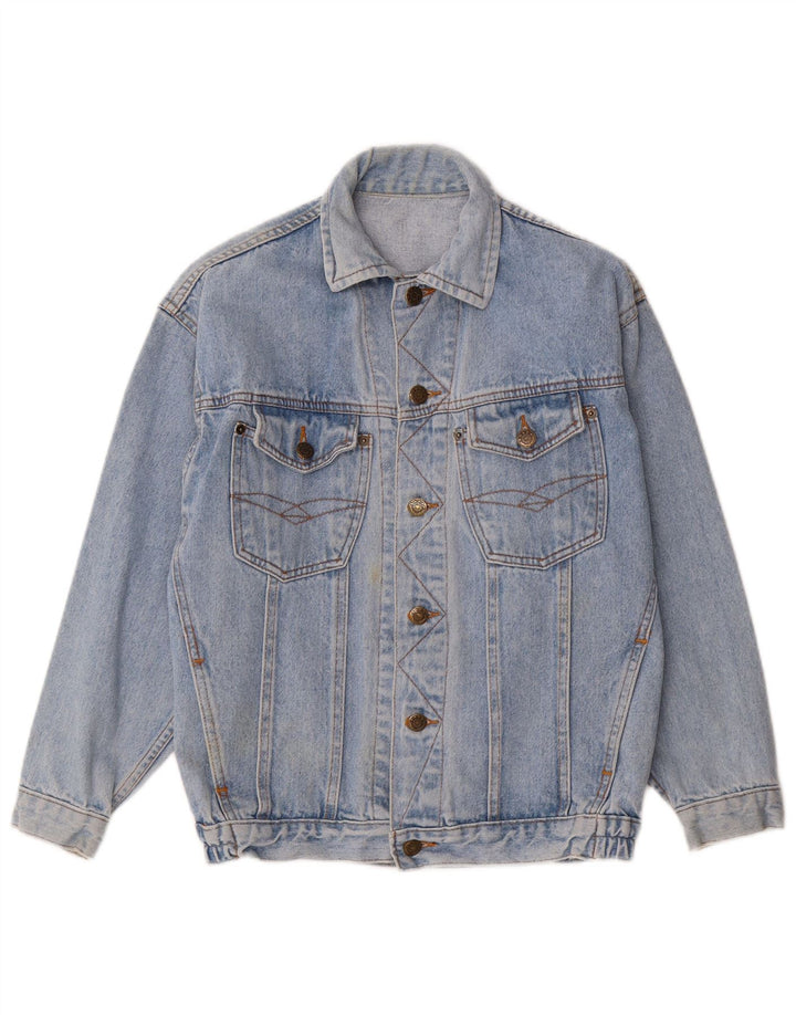 Vintage Boys Denim Jacket 12-13 Years Blue Cotton