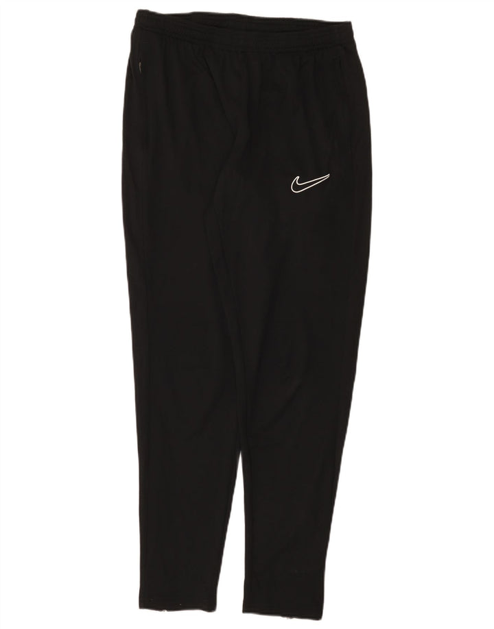 Nike Mens Dri Fit Tracksuit Trousers Medium Black Polyester