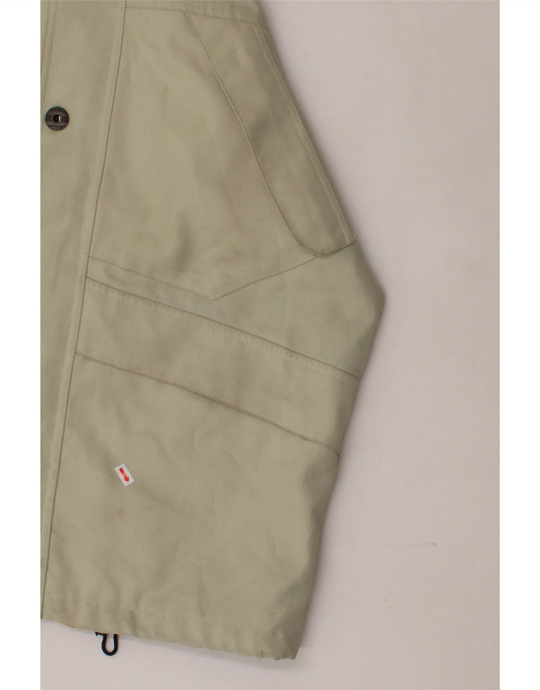 NAVIGARE Mens Windbreaker Coat UK 38 Medium Grey Polyamide Vintage Navigare and Second-Hand Navigare from Messina Hembry 