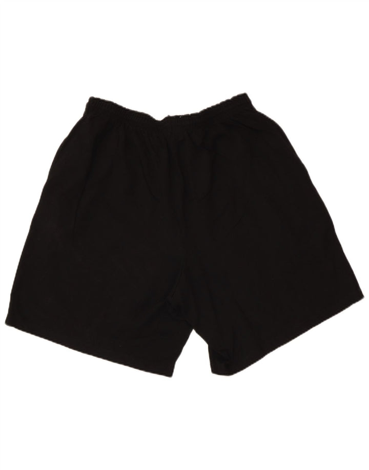 CHAMPION Mens Sport Shorts Large  Black Cotton