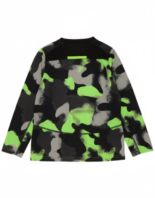 Russell Athletic Boys Dri-Power Top Long Sleeve 6-7 Years Small Black