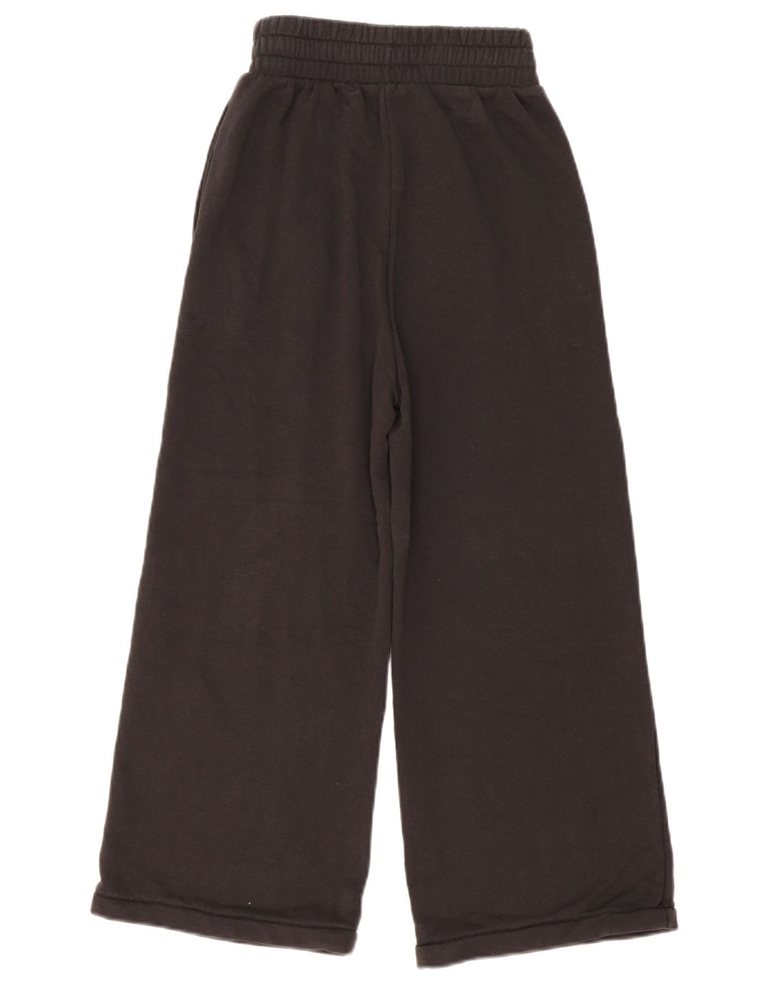 Puma Womens Wide Leg Tracksuit Trousers 2XS W22 L23 Black Cotton