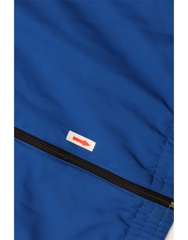 Adidas Mens Tracksuit Top Jacket Small Blue Polyester