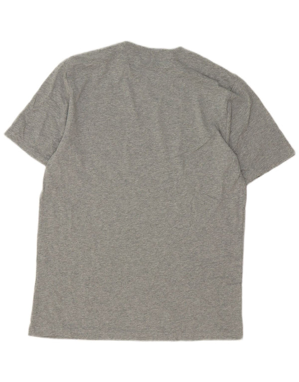 Carhartt Mens T-Shirt Top Medium Grey Cotton
