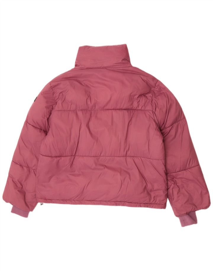Rifle Womens Padded Jacket UK 14 Medium Purple Polyamide