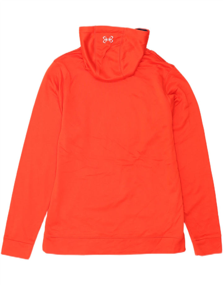 Under Armour Mens Graphic Hoodie Jumper Large Red Polyester