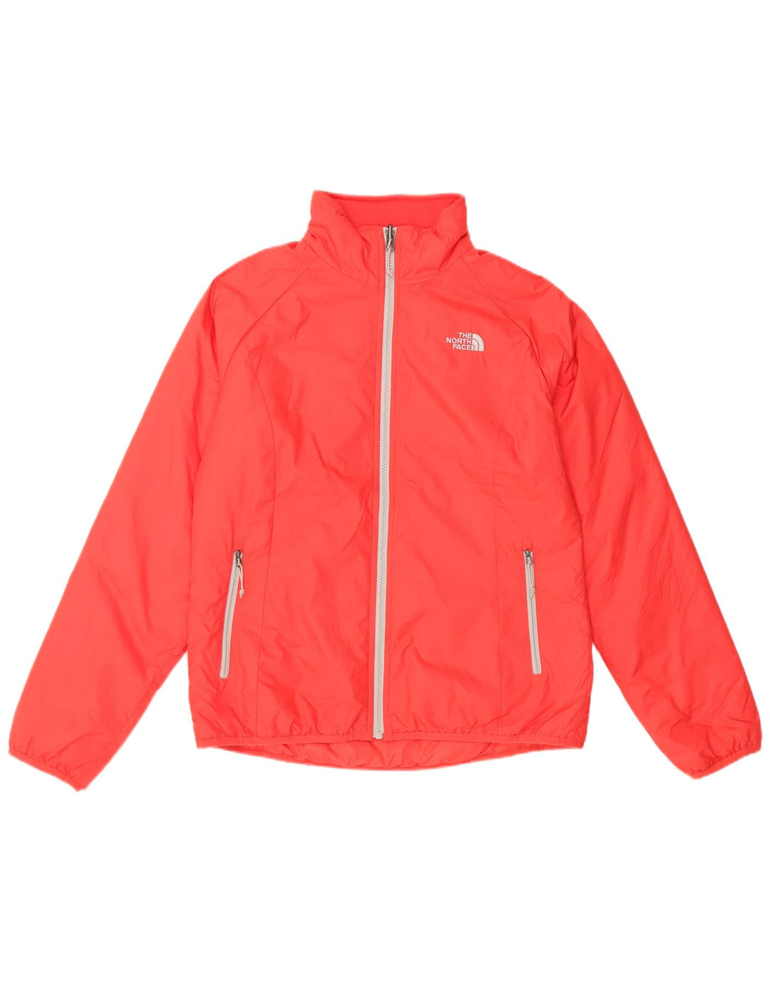 THE NORTH FACE Womens Windbreaker Jacket UK 14 Medium Red Polyester
