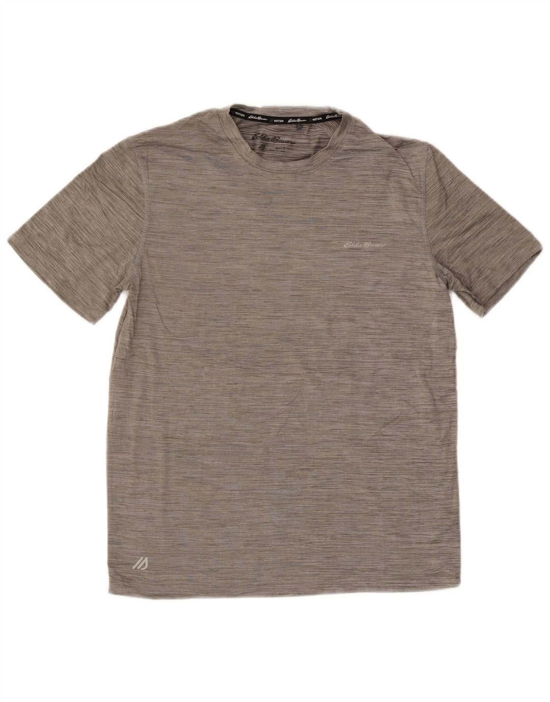 EDDIE BAUER Mens T-Shirt Top Small Grey Flecked