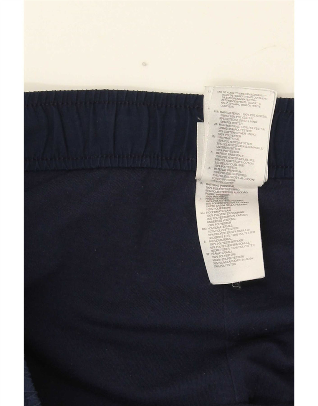 Adidas Mens Climalite Tracksuit Trousers Medium  Navy Blue Polyester