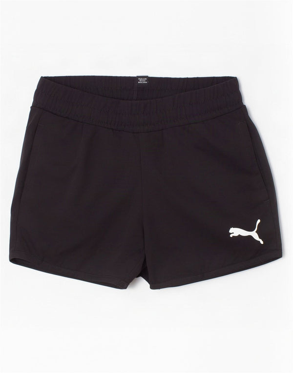 Puma Girls Sport Shorts 9-10 Years Black