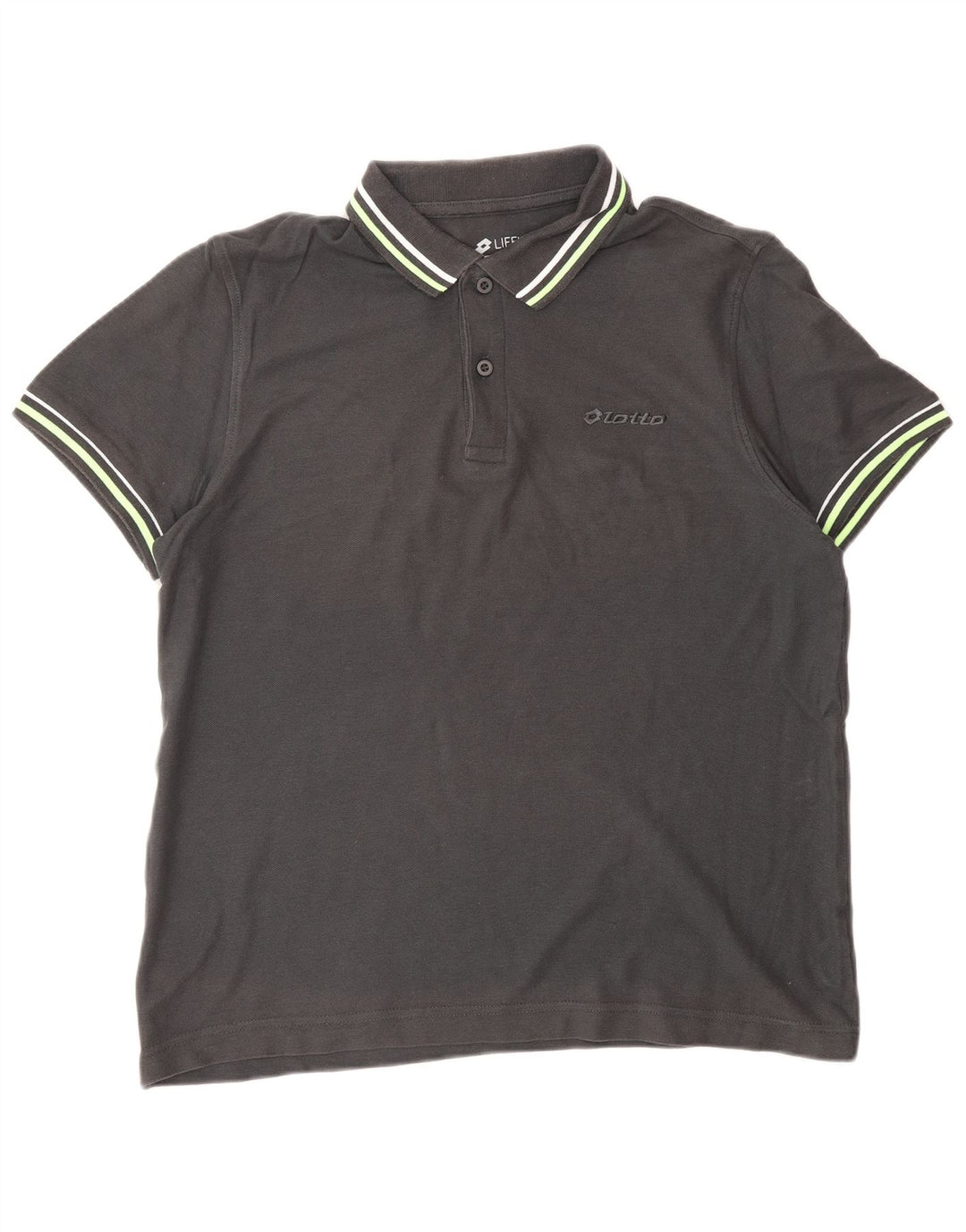 LOTTO Mens Polo Shirt XS Grey