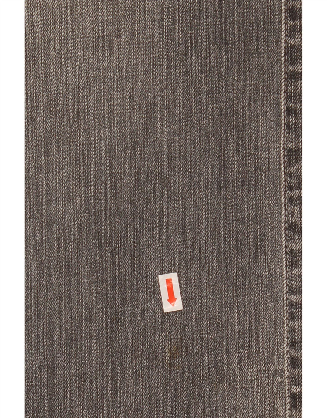 Trussardi Womens Straight Jeans W29 L30 Grey Cotton