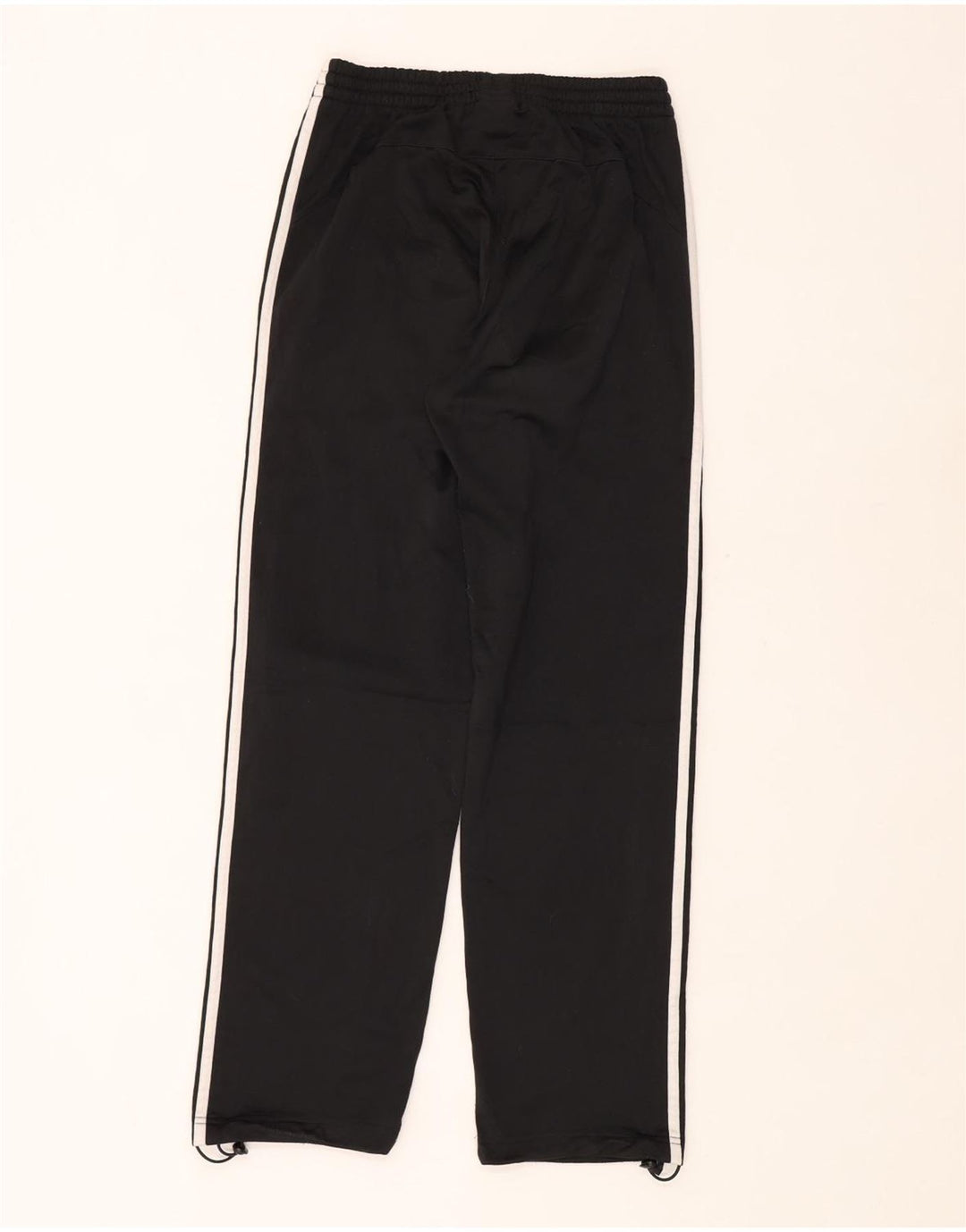Adidas Mens Tracksuit Trousers UK 36/38 Small Black Polyester