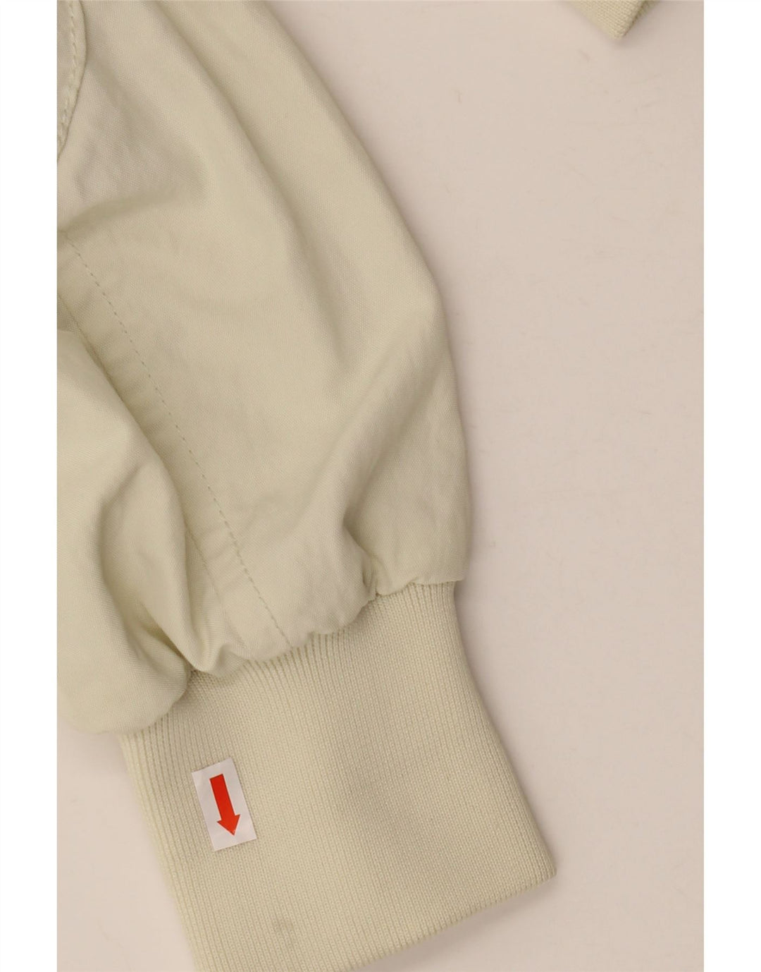 PEUTEREY Mens Bomber Jacket UK 40 Large Off White Nylon