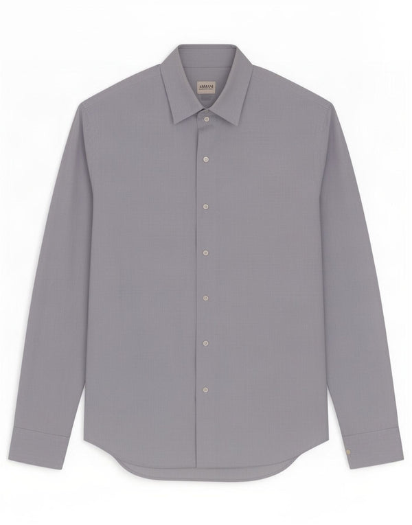 Armani Collezioni Mens Shirt Suze 42 16 1/2 Large Blue