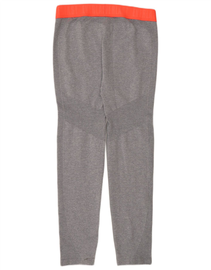 Everlast Womens Graphic Leggings UK 16 Large Grey Colourblock Polyamide