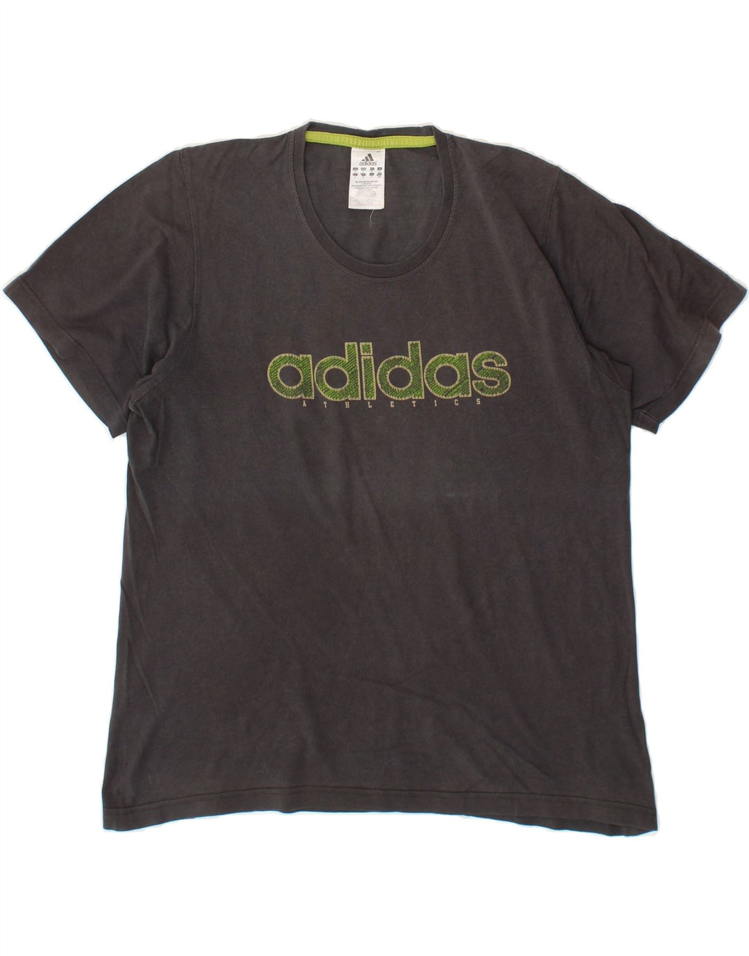 ADIDAS Mens Graphic T-Shirt Top Medium Black Cotton Vintage Adidas and Second-Hand Adidas from Messina Hembry 