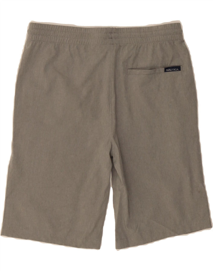 NAUTICA Boys Sport Shorts 14-15 Years Large  Grey Polyester Vintage Nautica and Second-Hand Nautica from Messina Hembry 