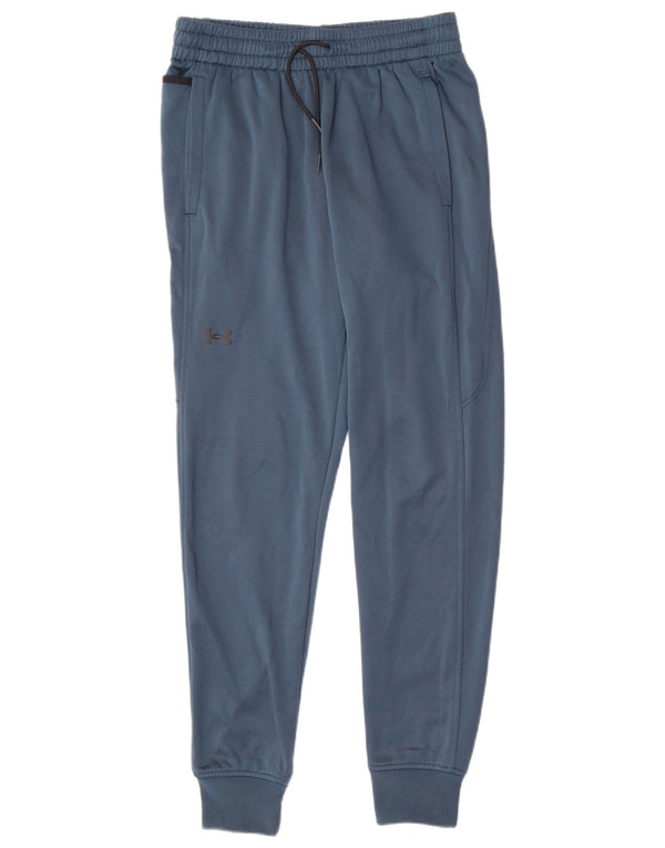 UNDER ARMOUR Mens Tracksuit Trousers Joggers Medium Blue