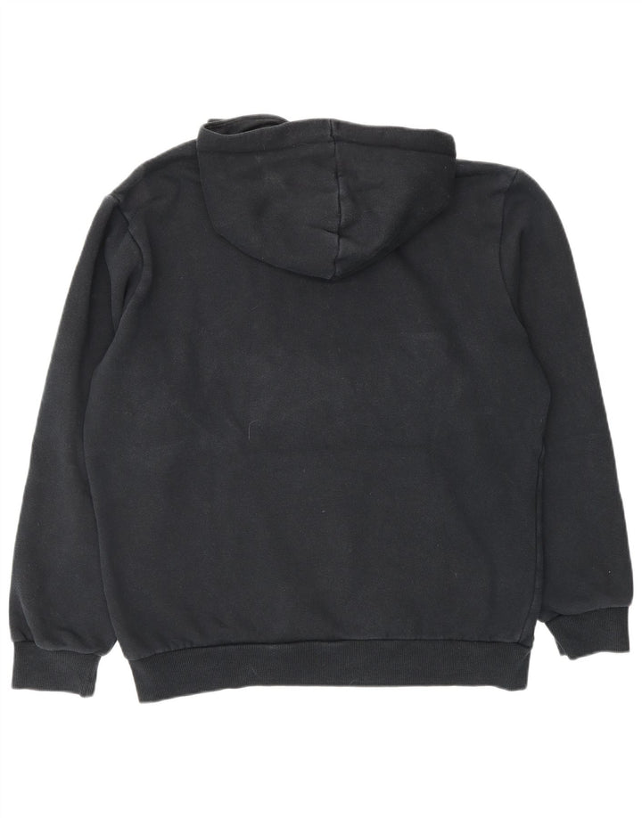 PUMA Mens Hoodie Jumper Medium Black Cotton