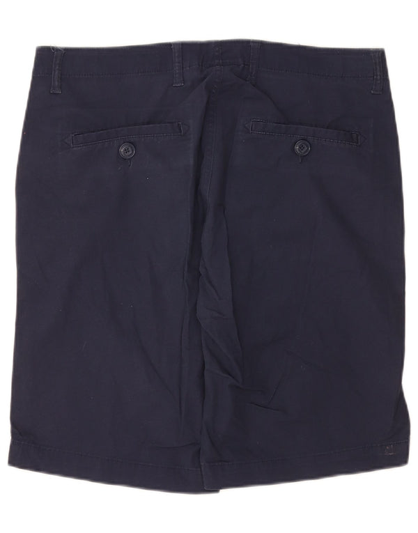 CHAMPION Mens Chino Shorts IT 50 Large W36 Navy Blue Cotton
