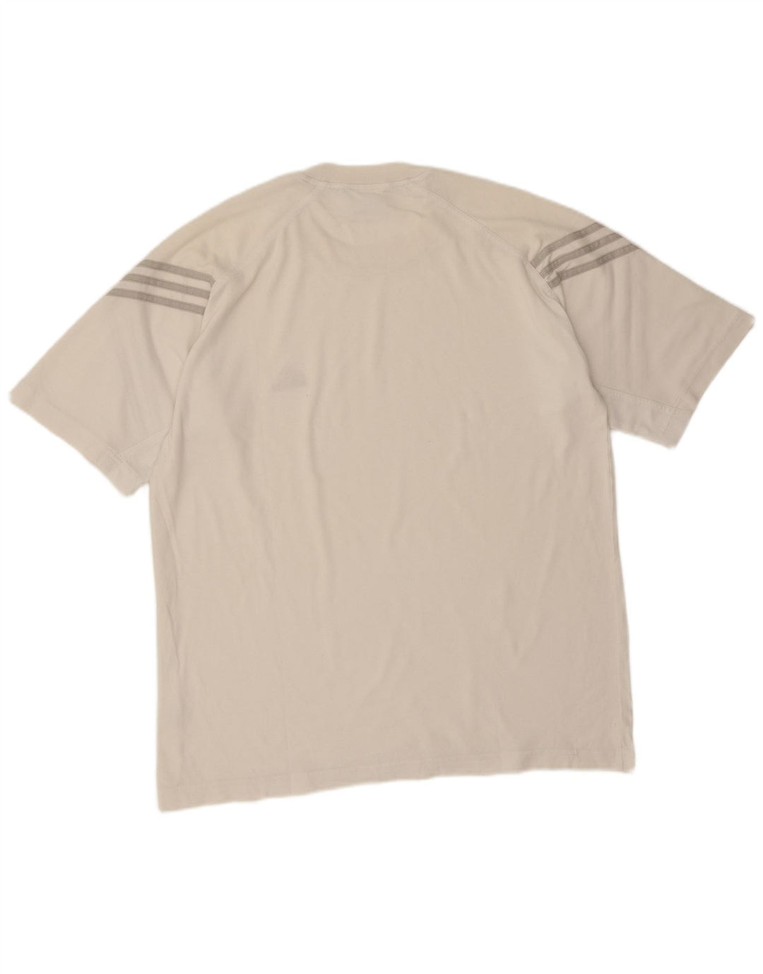 Adidas Mens T-Shirt Top Large White