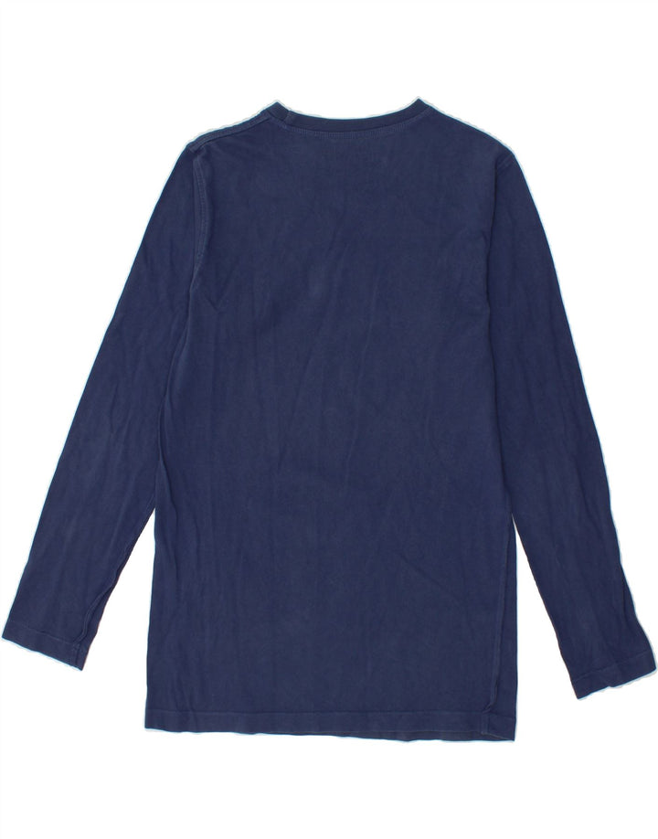 GUESS Boys Graphic Top Long Sleeve 12-13 Years Navy Blue Vintage Guess and Second-Hand Guess from Messina Hembry 