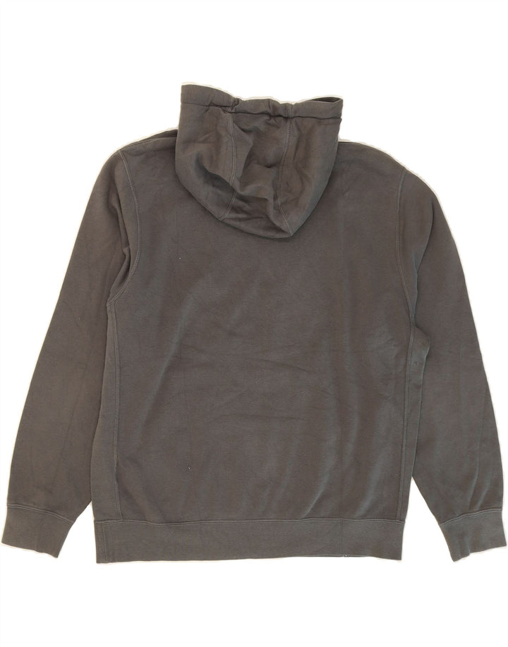 NIKE Mens Graphic Hoodie Jumper Medium Grey Cotton Vintage Nike and Second-Hand Nike from Messina Hembry 