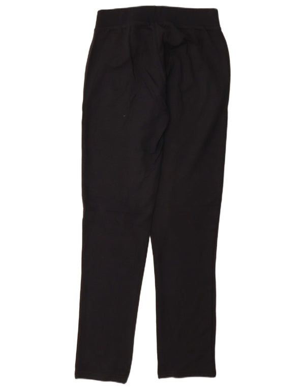 Puma Womens Tracksuit Trousers UK 8 Small Navy Blue Cotton