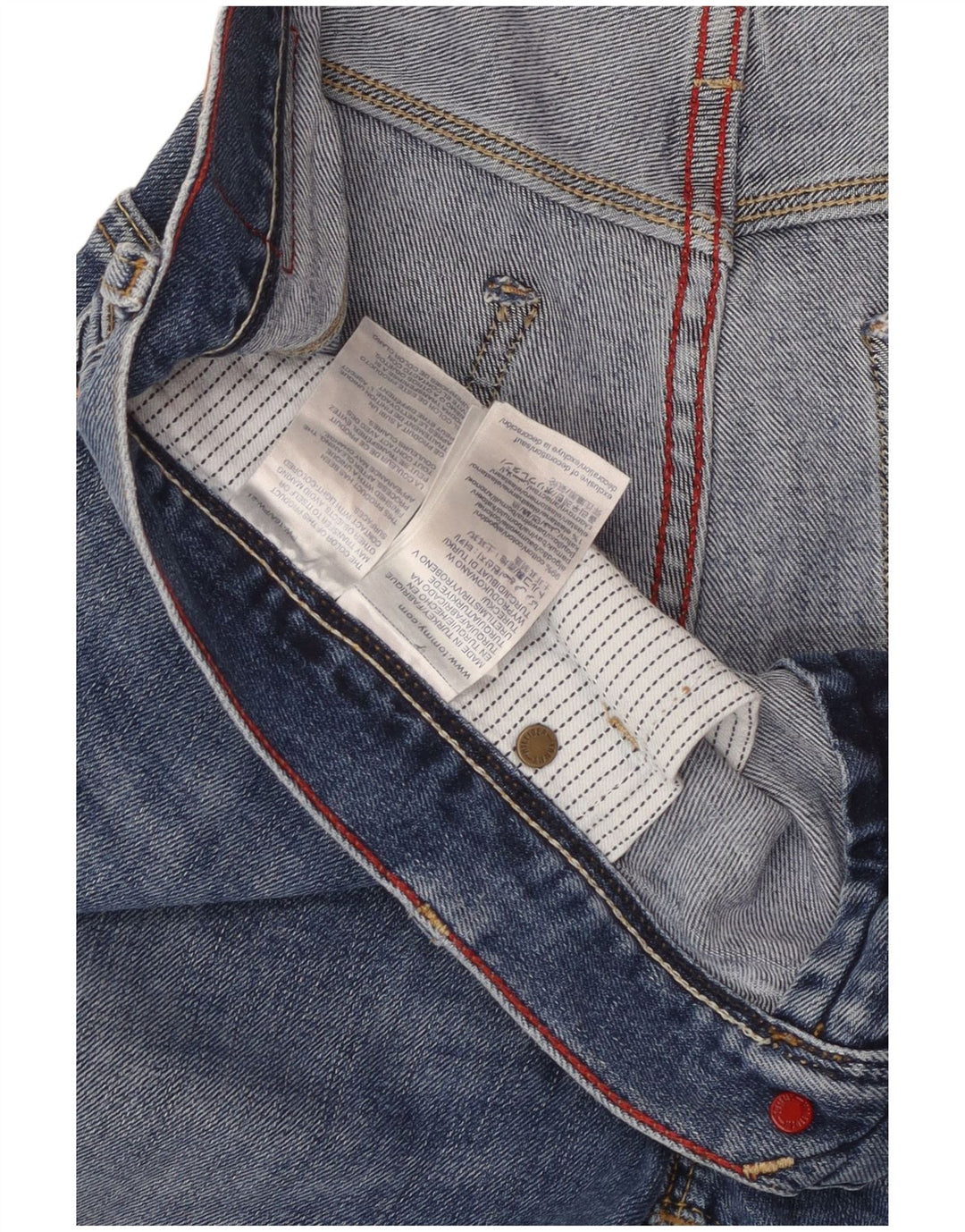 TOMMY HILFIGER Mens Bleecker Slim Jeans W33 L34  Blue Cotton