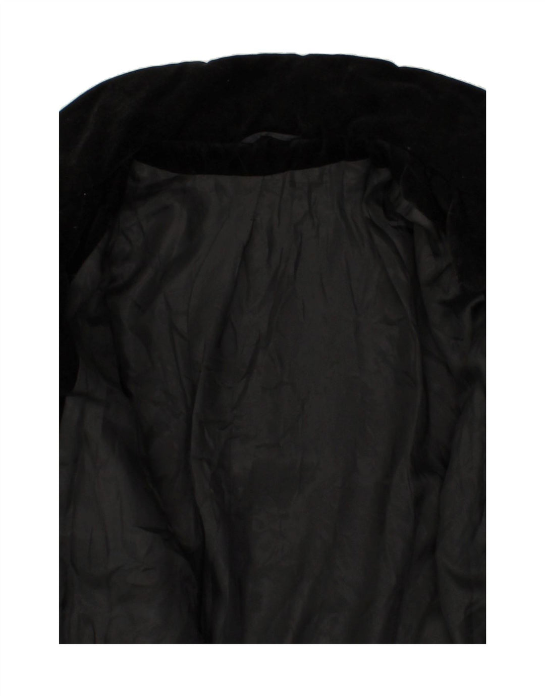 VINTAGE Womens Overcoat UK 18 Large Black Vintage Vintage and Second-Hand Vintage from Messina Hembry 
