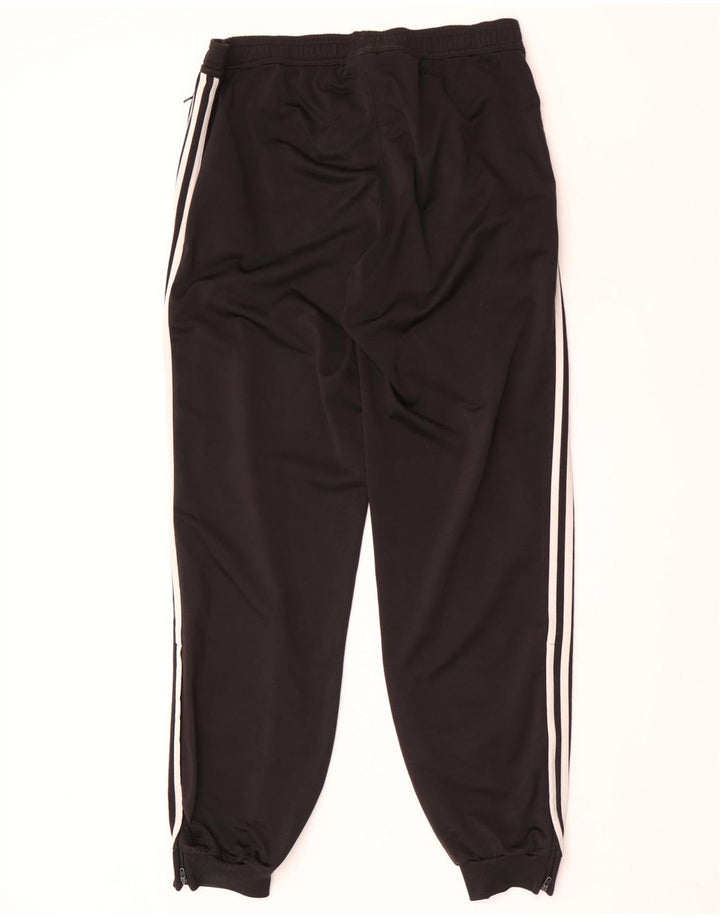 Adidas Mens Tracksuit Trousers Joggers Medium  Black Polyester