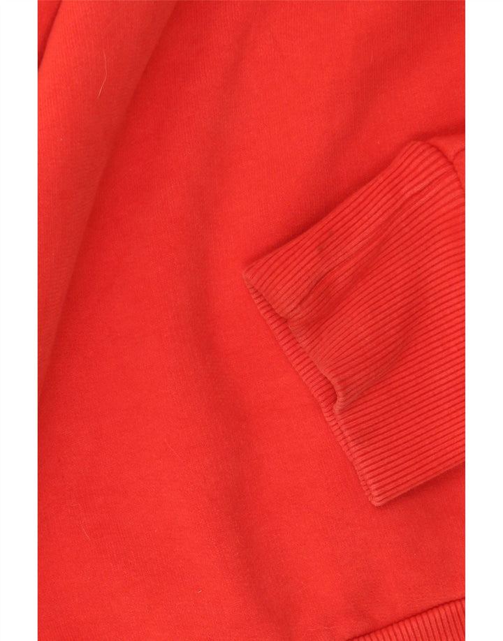 SUPERDRY Mens Graphic Hoodie Jumper XS Red Cotton