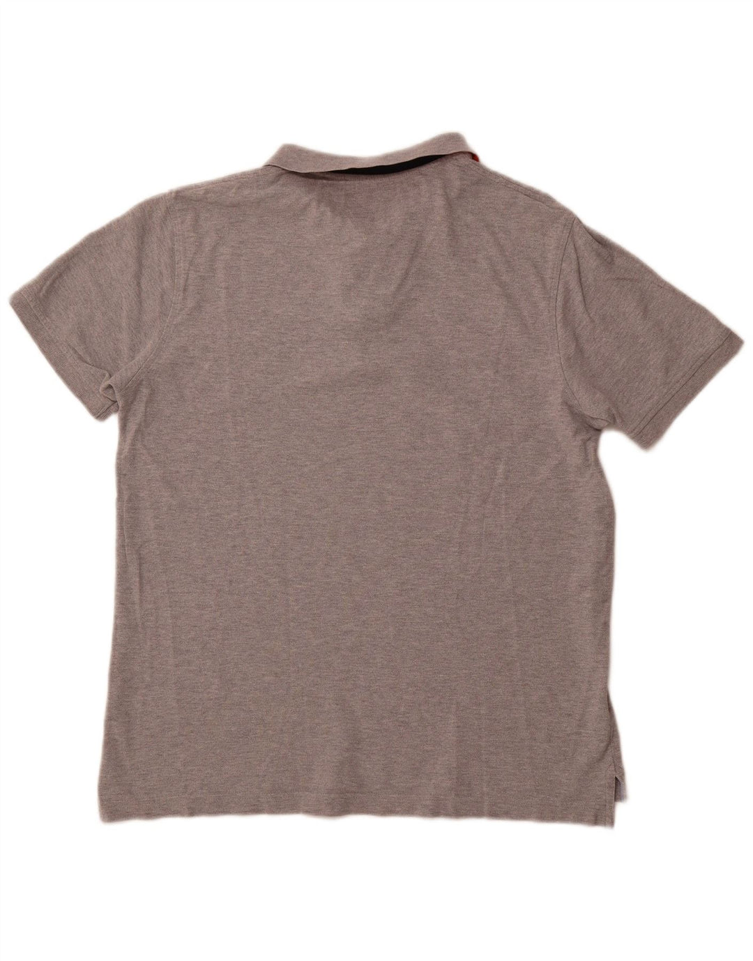 TOMMY HILFIGER Mens Slim Fit Polo Shirt XL Grey Cotton