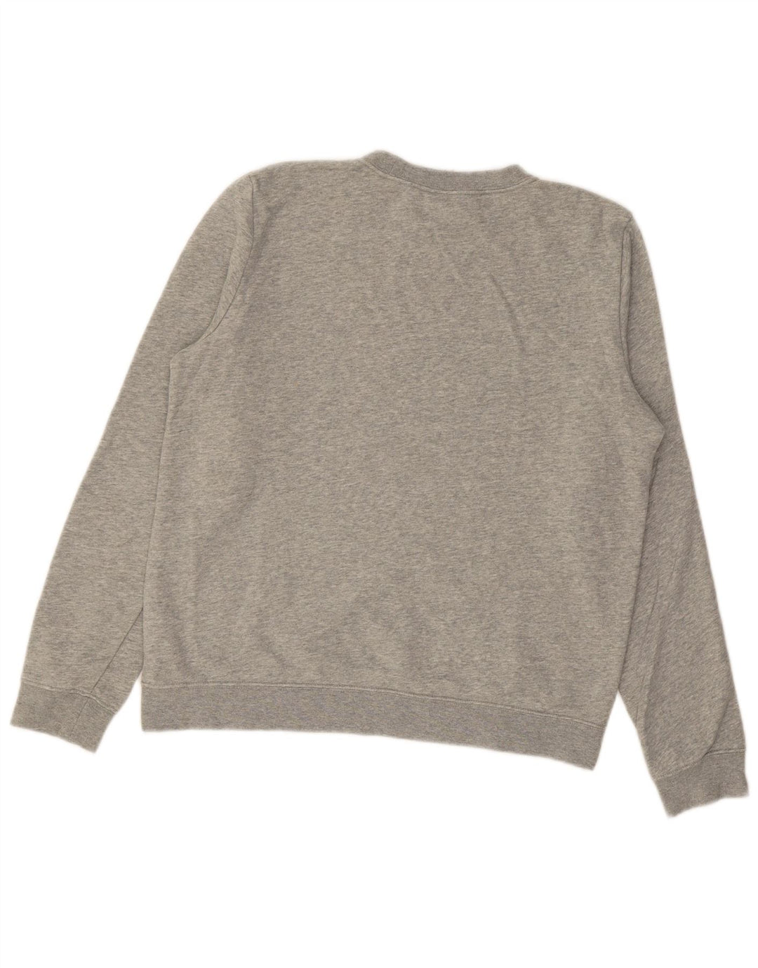 NIKE Mens Sweatshirt Jumper Small Grey Cotton