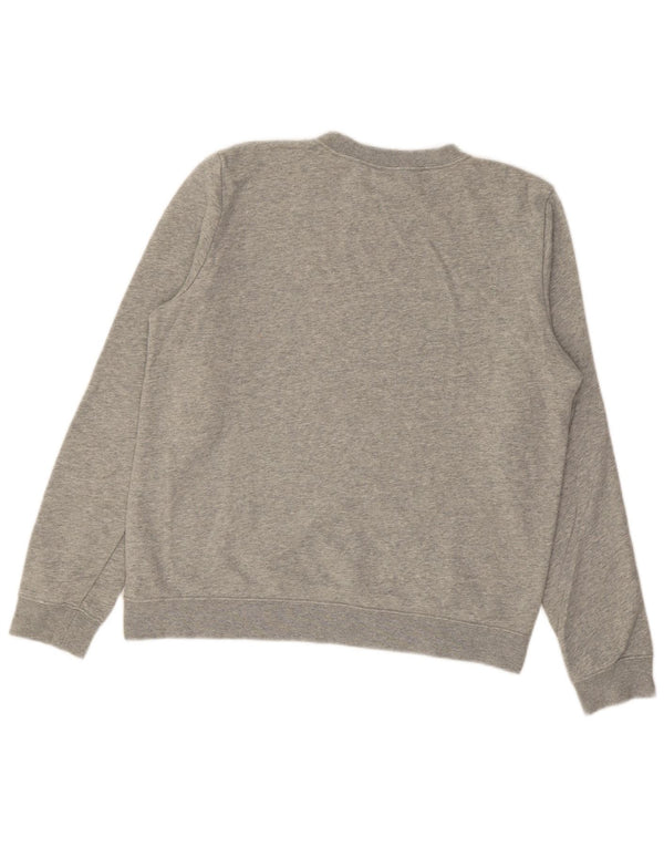 NIKE Mens Sweatshirt Jumper Small Grey Cotton