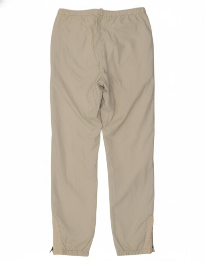 ELLESSE Mens Tracksuit Trousers Joggers Medium  Off White Nylon