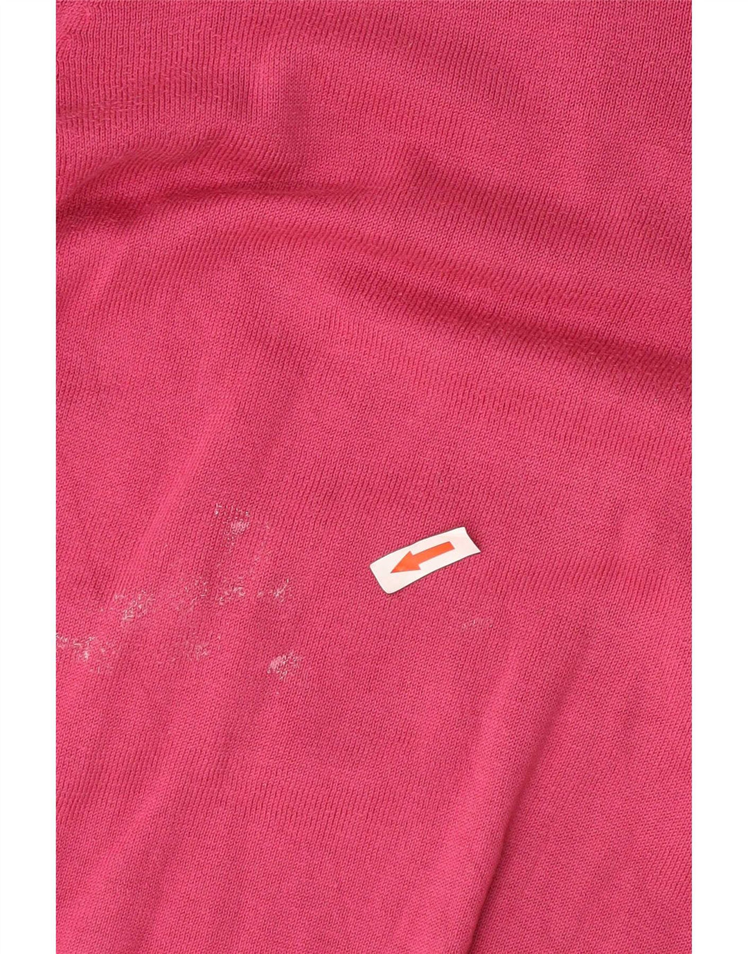 Gap Mens V-Neck Jumper Sweater Large Pink Cotton