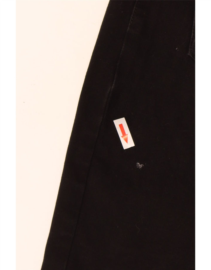 Lee Womens Sculpting Slim Fit Bermuda Shorts US 10 Large W30 Black Cotton