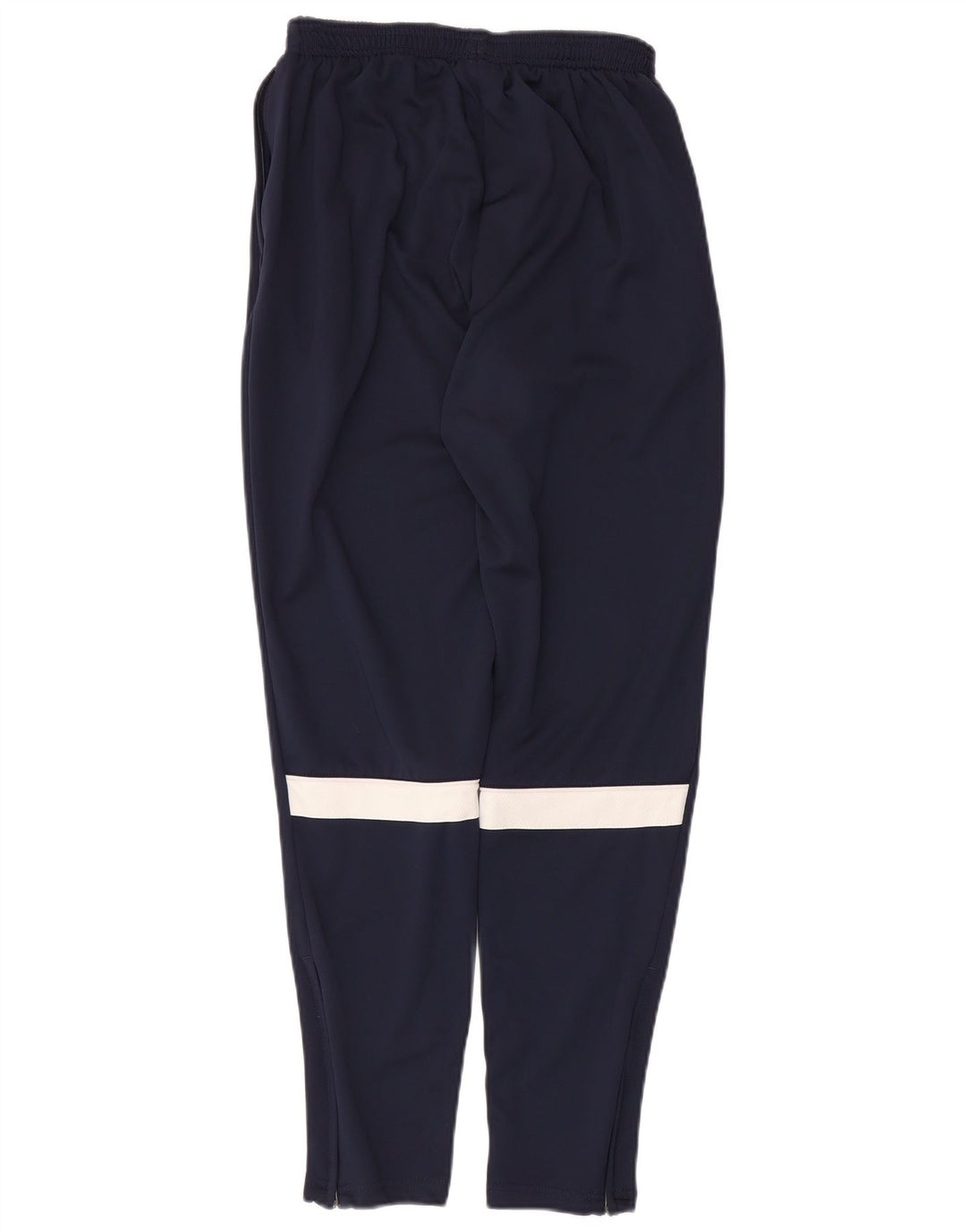 Nike Mens Dri Fit Tracksuit Trousers Medium Navy Blue Colourblock