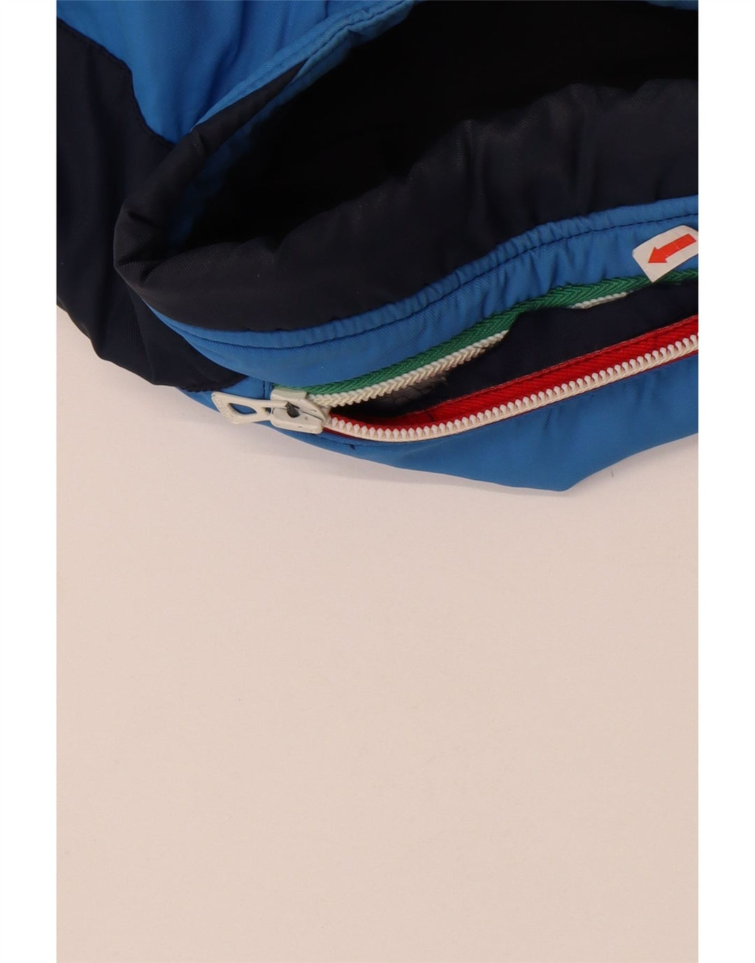 Samas Womens Padded Jacket IT 50 XL Blue Colourblock Nylon