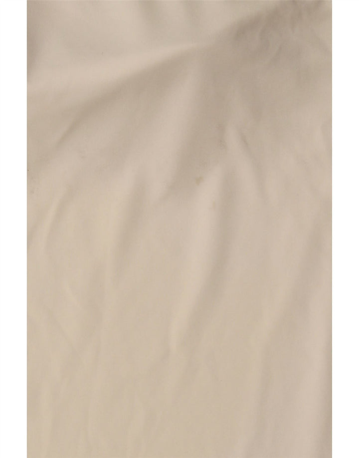 ADIDAS Boys Climalite Sport Shorts 13-14 Years XL Off White Polyester