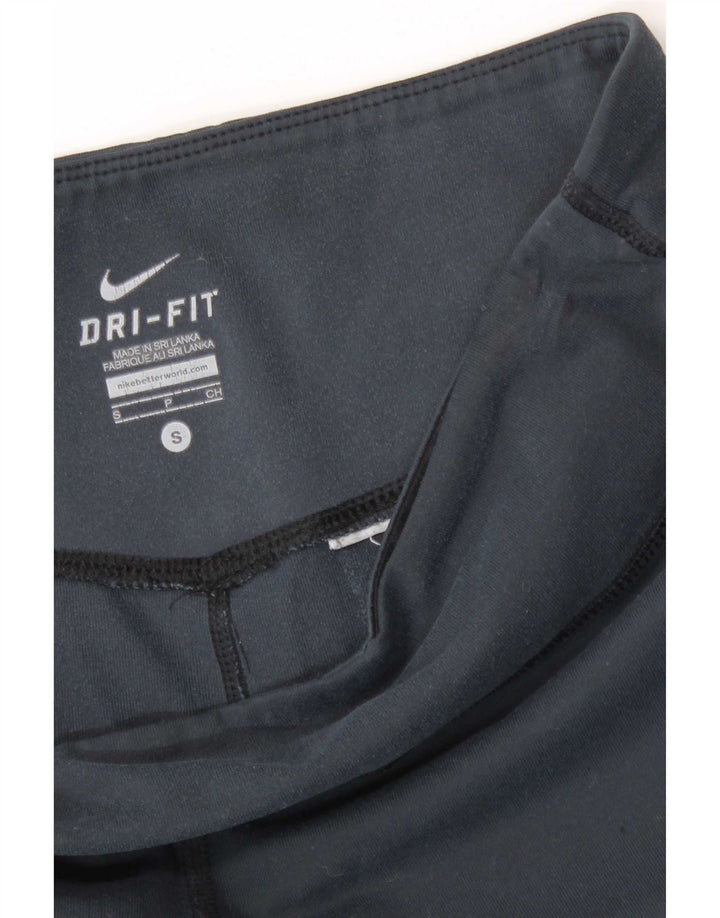 Nike Womens Dri Fit Tracksuit Trousers UK 10 Small Grey